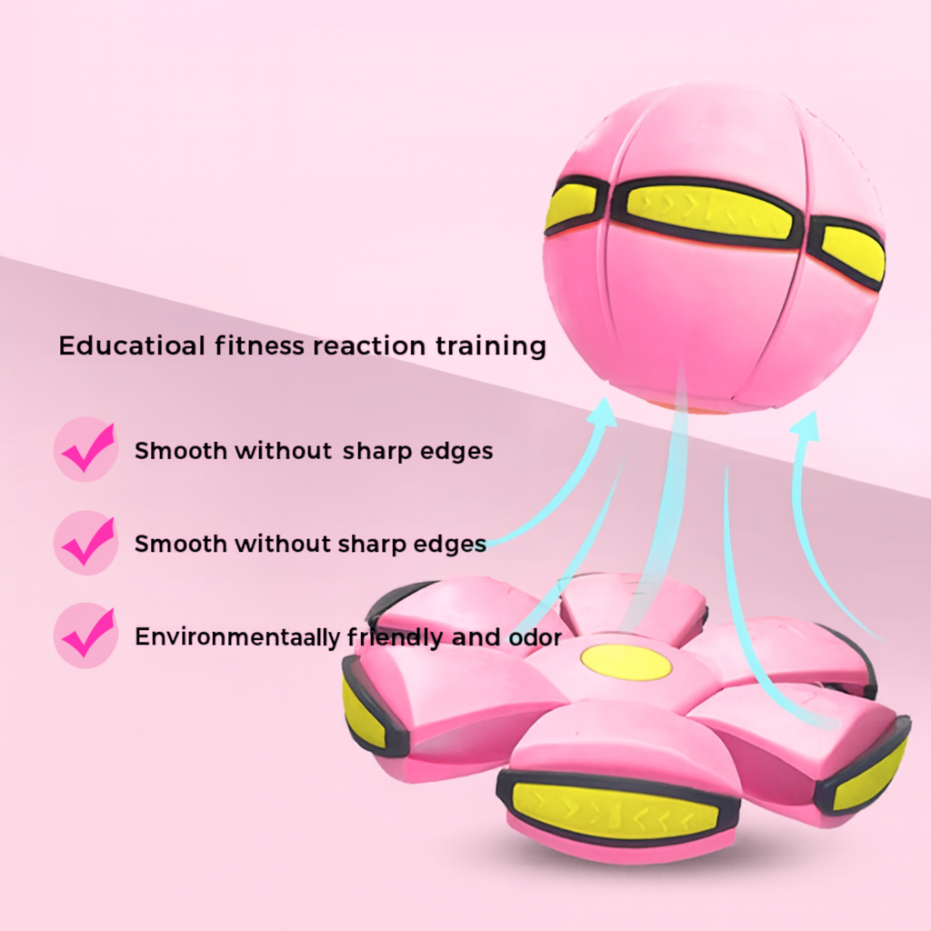 π₯ Final Hours: 60% OFF β Magic UFO Metaball for Kids & Pets | Bouncy Ball + Flying Saucer Fun