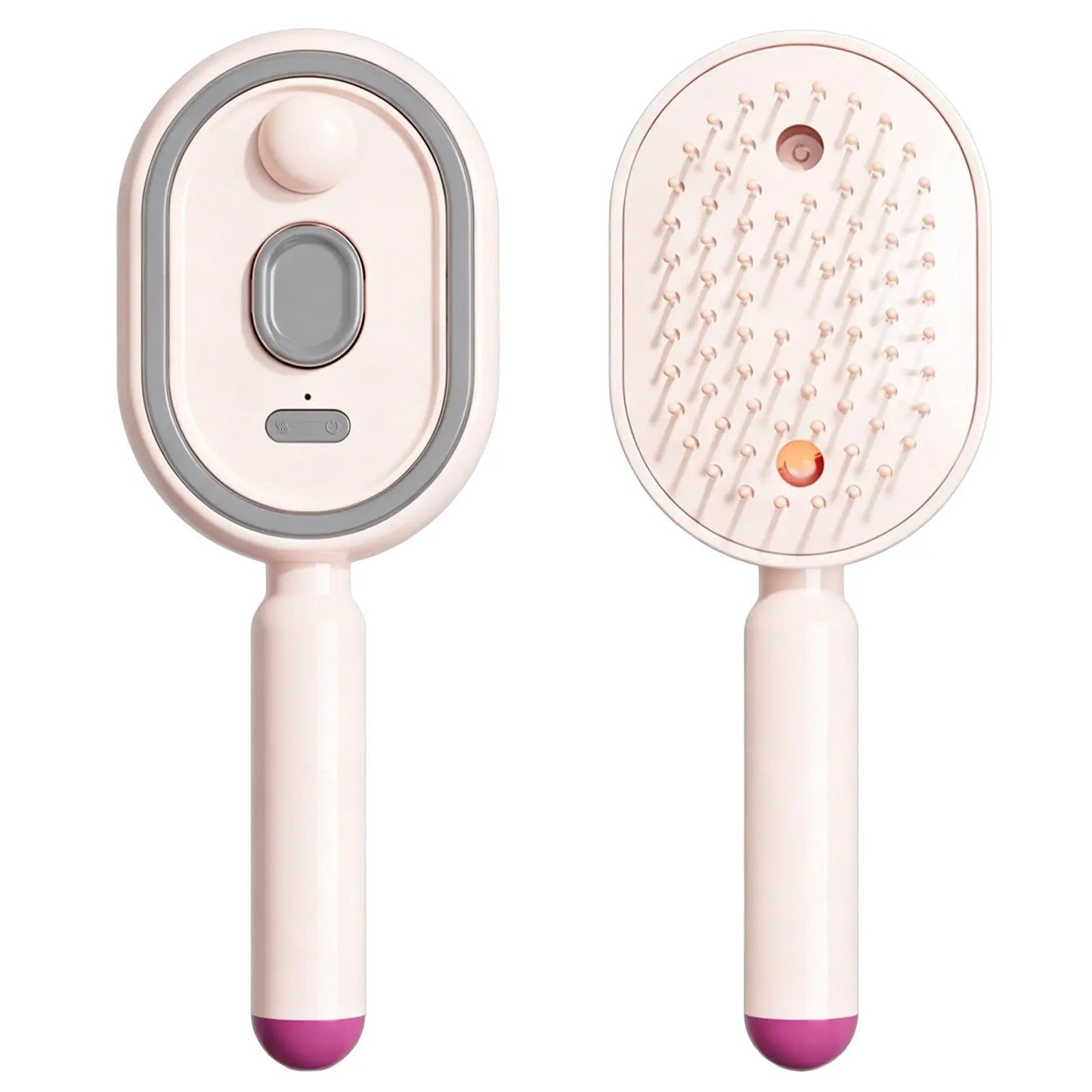 Electric Spray Massage Hair Brush for Frizzy Hair