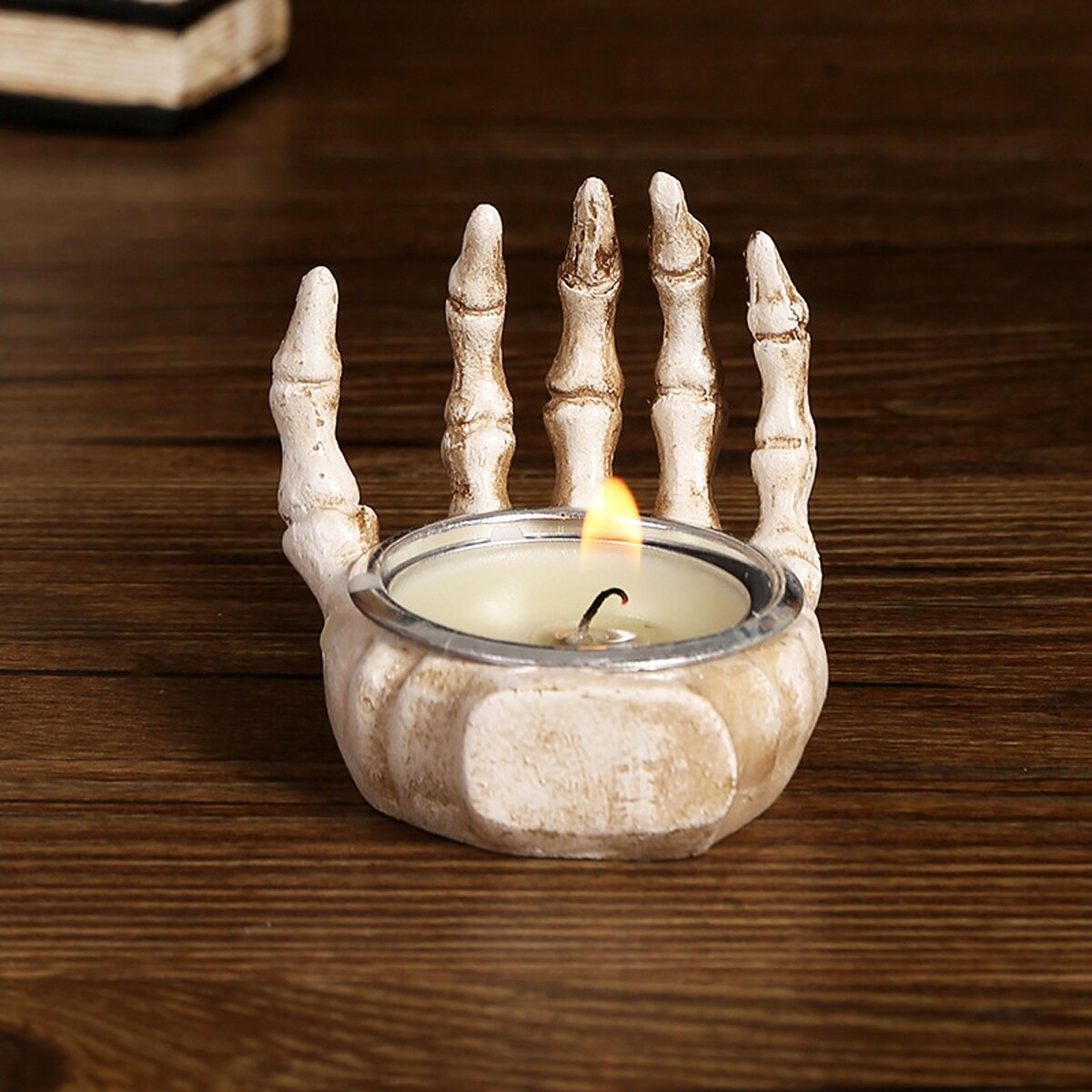 ππ―οΈ Eerie Glow: Halloween Skull Candle Holder Set - Illuminate Your Spooky Night! π―οΈπ