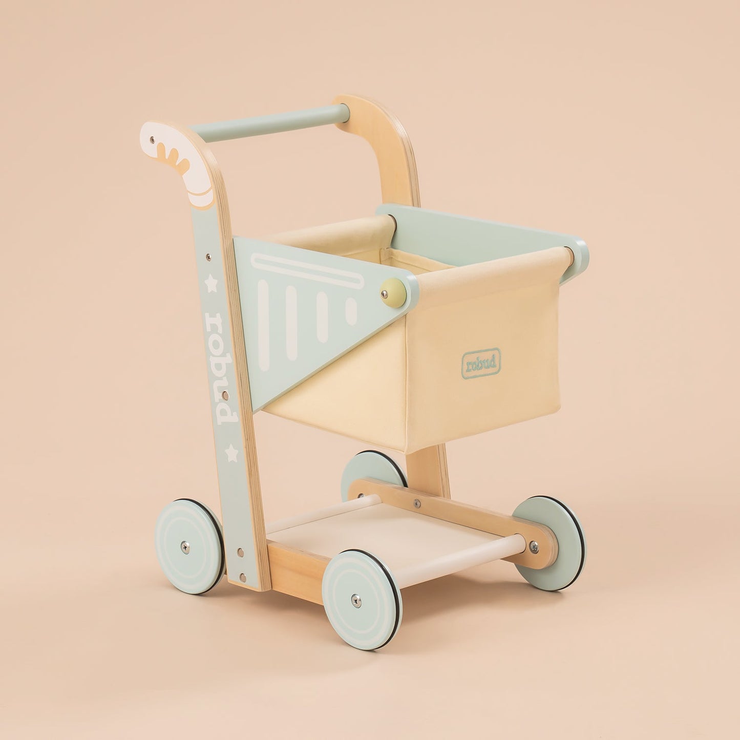 ROBUD Wooden Baby Push Walker Toy WRP02