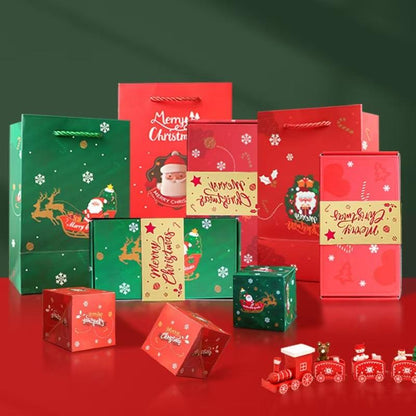 🎁Christmas Pop-up Surprise Gift BoxUnique Folding Bouncing Red Envelope Gift Box🎁