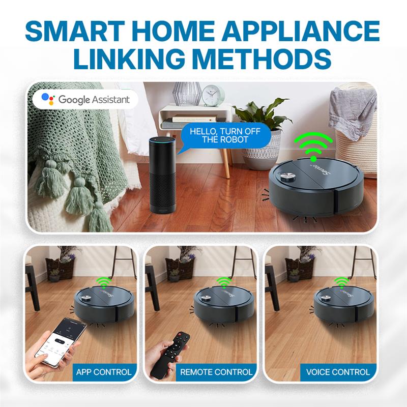🤍Seurico AutoClean Robot Vacuum Cleaner Pro