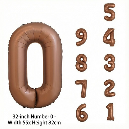 🎉✨2026  Large Foil Number Balloons – 🎆Perfect for Graduation  & New Year Party Decor