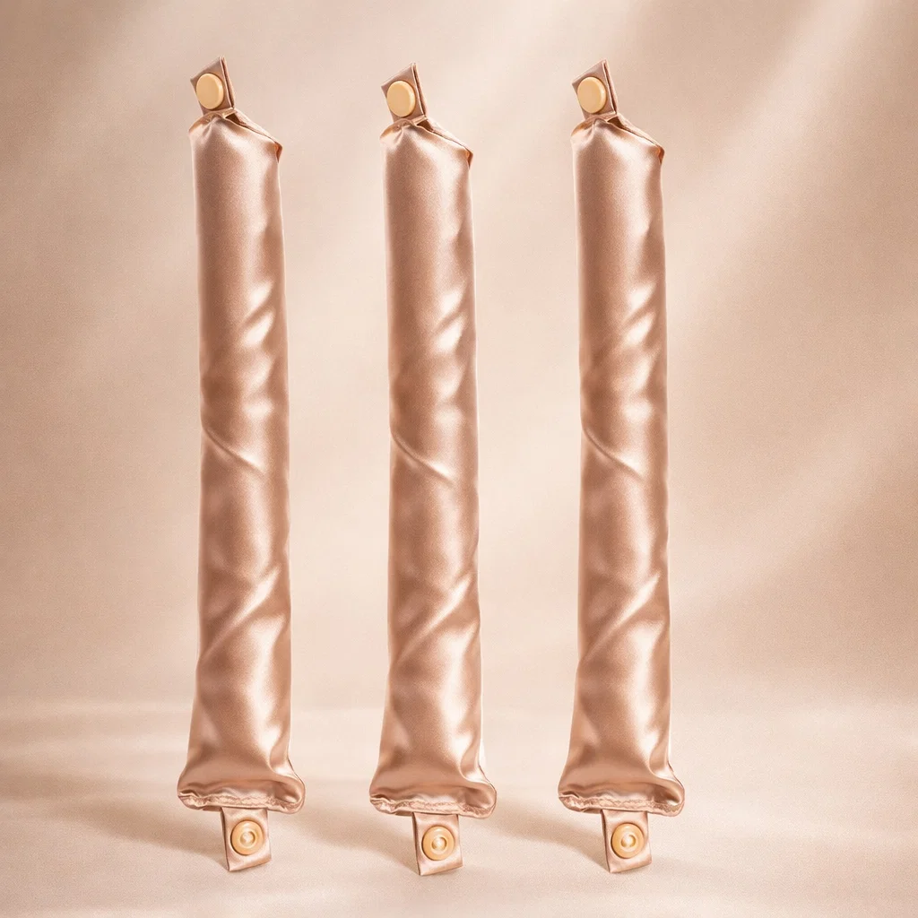 Satin Heatless Curling Set