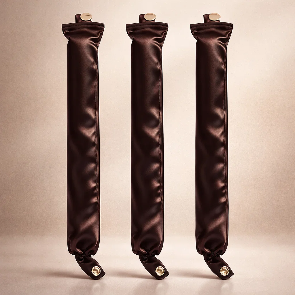 Satin Heatless Curling Set