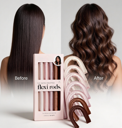 Satin Heatless Curling Set