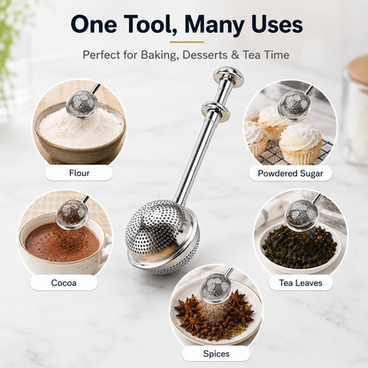 Multifunctional Stainless Steel Powder Sifter