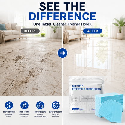 🔥 Last Day 49% OFF | Multi-Surface Floor Cleaning Tablets – Clean, Fresh & Effortless