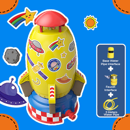 🚀 Sprinkler Outdoor Water Toys for Yard – Soar Into Summer with Explosive Fun!