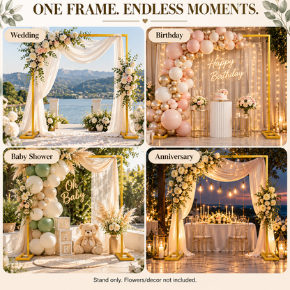 Metal wedding stand