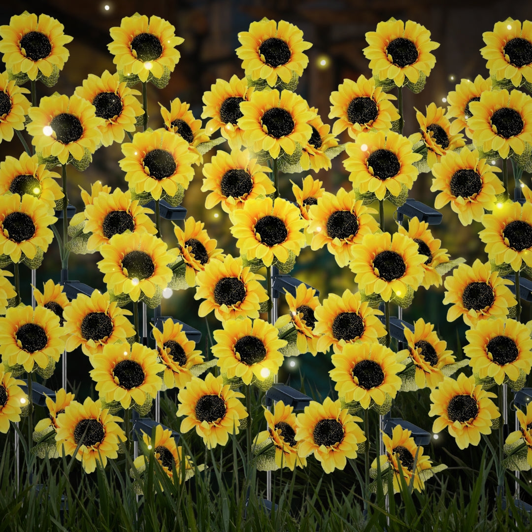 🌞Valentine's Day - Solar LED Sunflower Garden Lights - 29.6inch/75cm