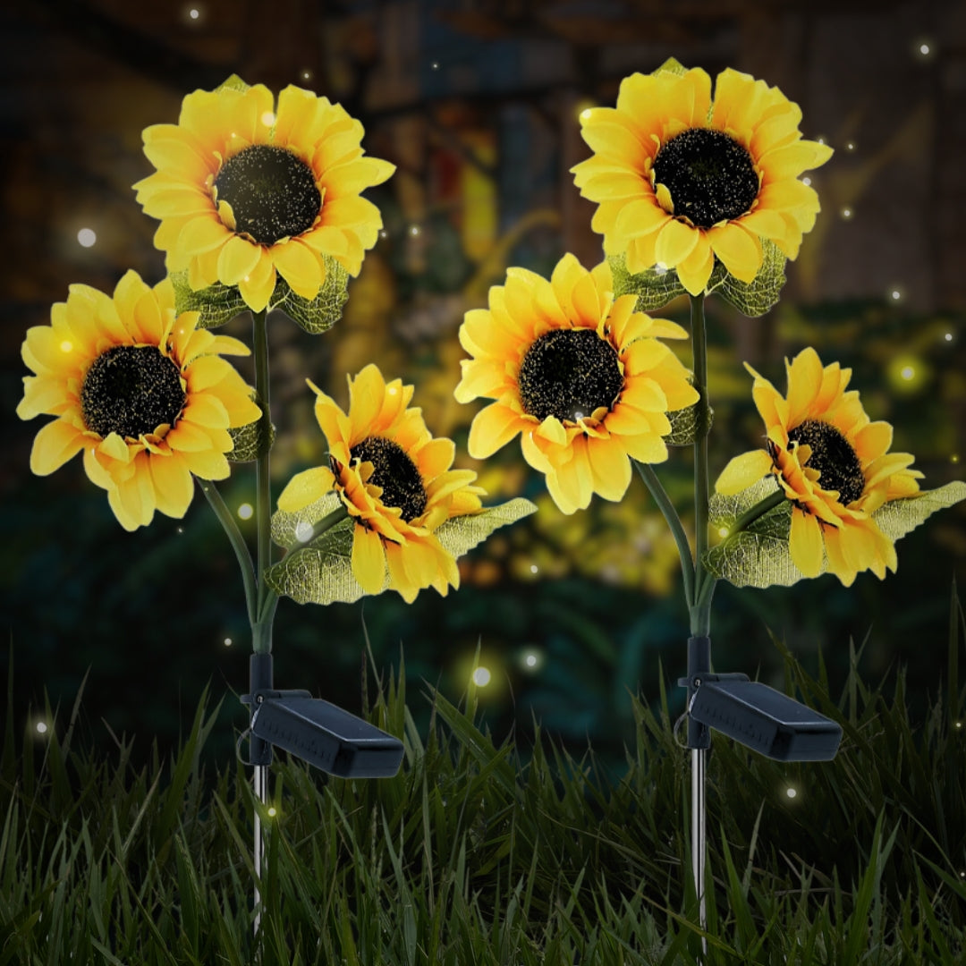 🌞Valentine's Day - Solar LED Sunflower Garden Lights - 29.6inch/75cm