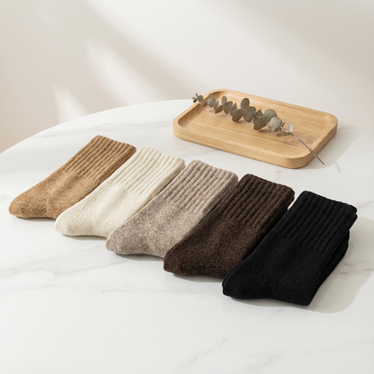 🔥 Hot Sale 49% OFF | 🎄 Christmas Warm Socks for Women – Cozy Mid-Calf Winter Gift Set ❄️