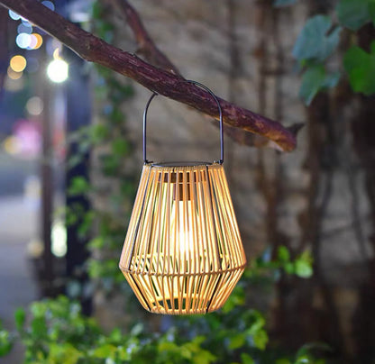 🌍Earth Day Solar Sale🌍 Kaliiqo™ Solar Powered Rattan Lanterns