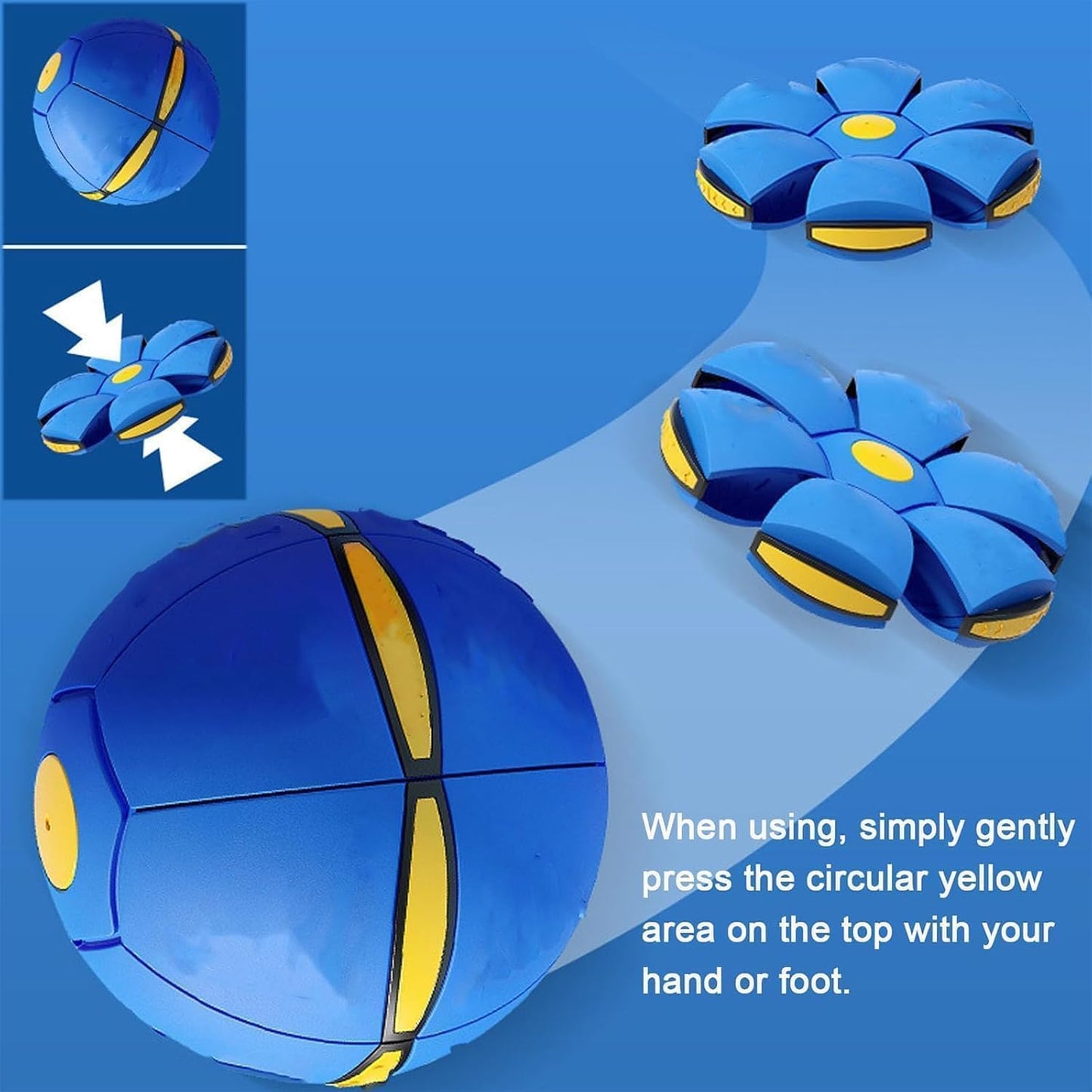 🔥 Final Hours: 60% OFF — Magic UFO Metaball for Kids & Pets | Bouncy Ball + Flying Saucer Fun