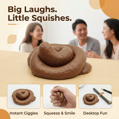 Squish Happens! Funny Poop Squishy Toy – Your New Favorite Desk Buddy