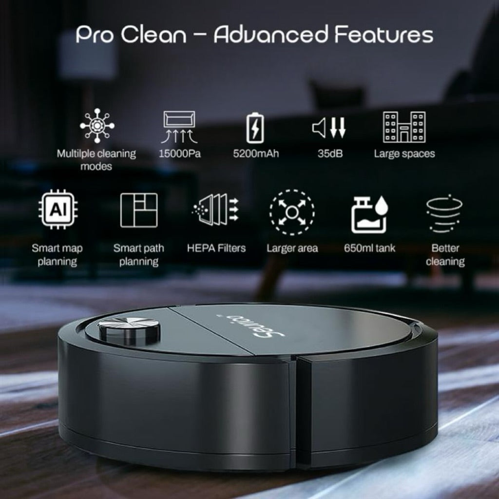 🤍Seurico AutoClean Robot Vacuum Cleaner Pro
