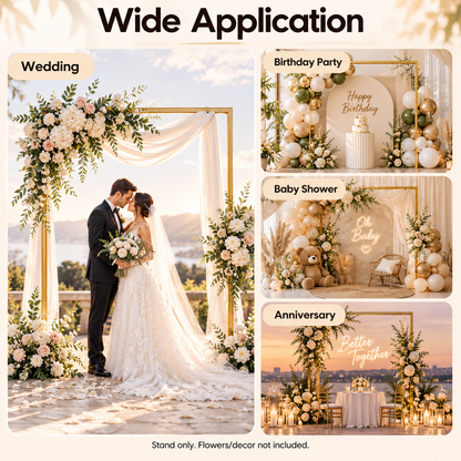Metal wedding stand