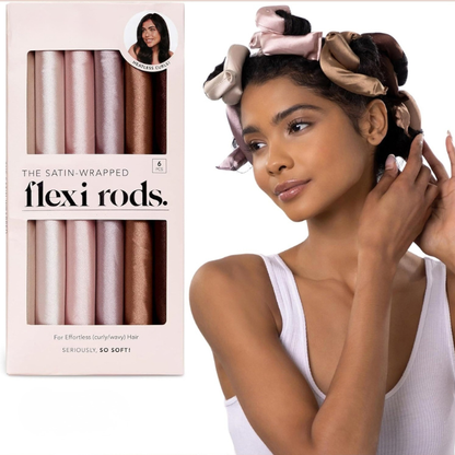 Satin Heatless Curling Set