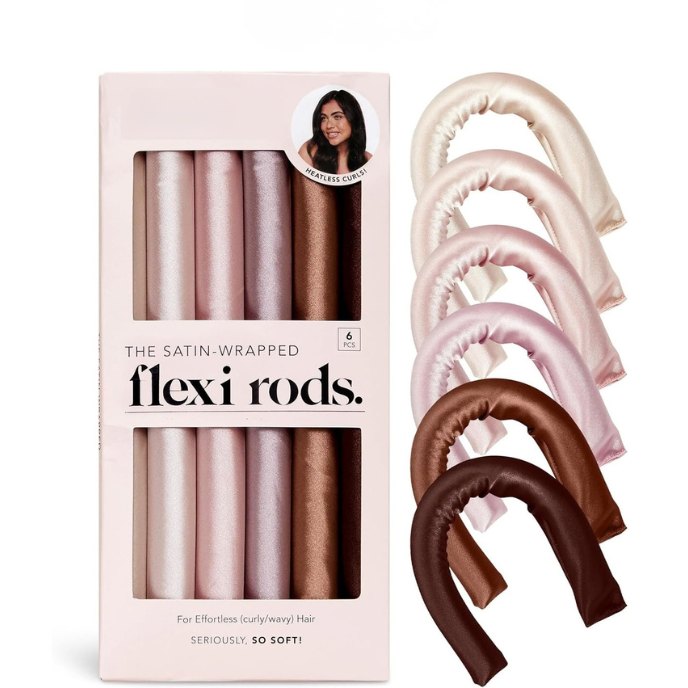 Satin Heatless Curling Set
