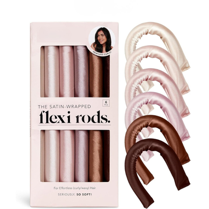 Satin Heatless Curling Set