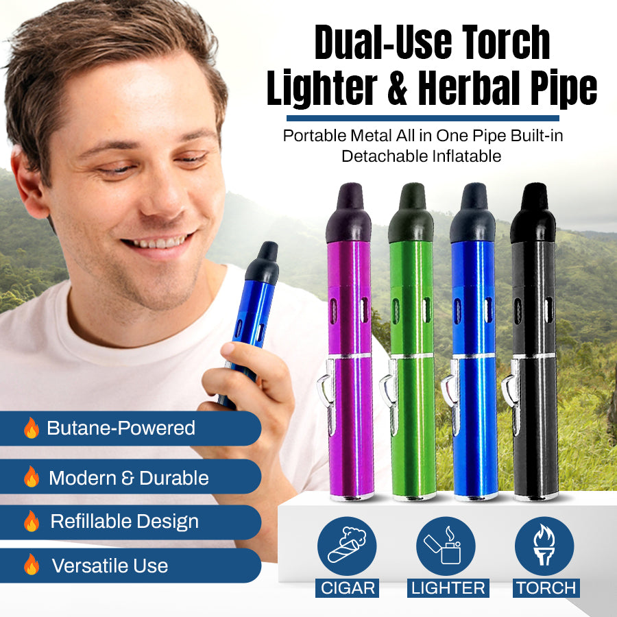 Deluxe Pipe Lighter Set for Men - BUY 7 GET 50% OFF