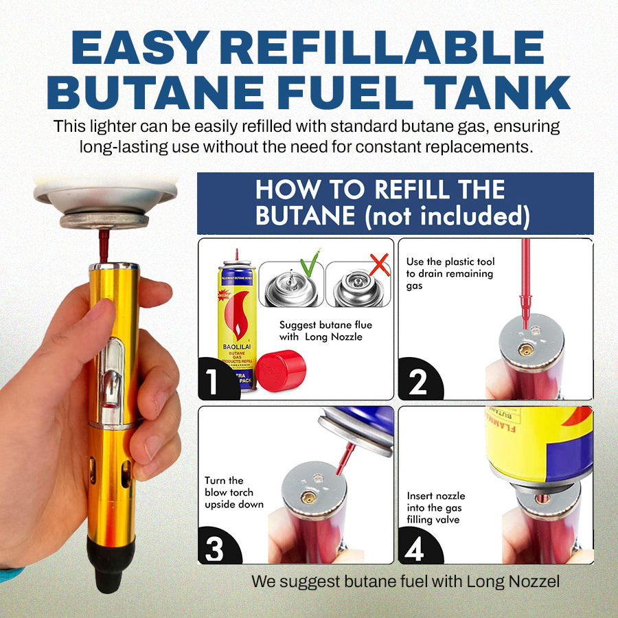 Deluxe Pipe Lighter Set for Men - BUY 7 GET 50% OFF