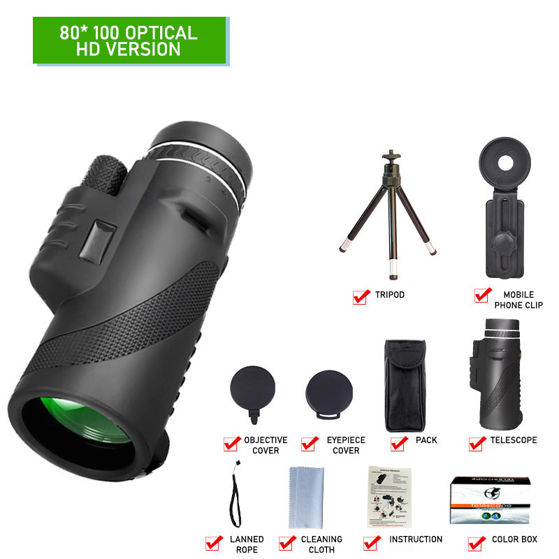 80x100 Standard + Phone Holder + Tripod