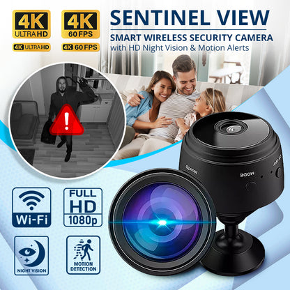 Seurico™ - Smart Wireless Security Camera with HD Night Vision & Motion Alerts