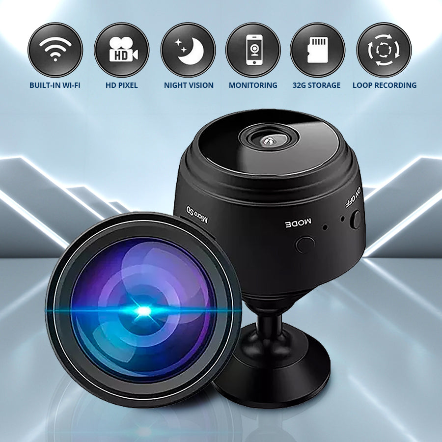 Seurico™ - Smart Wireless Security Camera with HD Night Vision & Motion Alerts