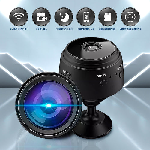 Seurico™ - Smart Wireless Security Camera with HD Night Vision & Motion Alerts