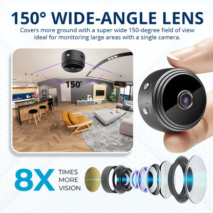 Seurico™ - Smart Wireless Security Camera with HD Night Vision & Motion Alerts