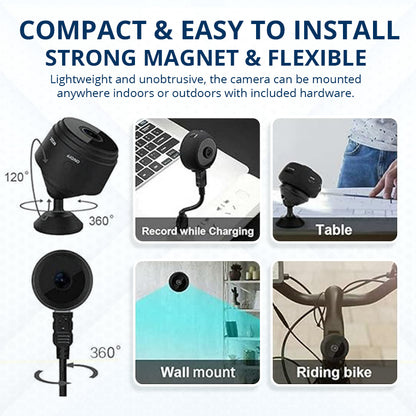 Seurico™ - Smart Wireless Security Camera with HD Night Vision & Motion Alerts