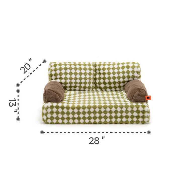 Vintage Orthopedic Cat & Dog Sofa