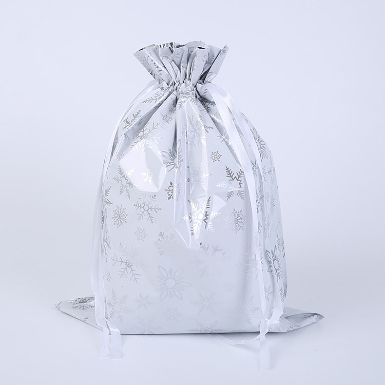 🎁 Christmas Drawstring Gift Bags🎄 — Assorted Sizes for Easy Holiday Wrapping