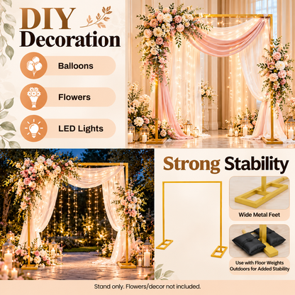 Metal wedding stand