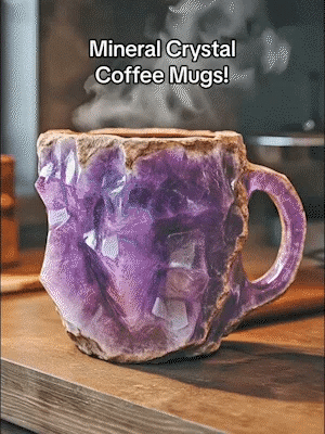 🎁 Last day 45% OFF 🥃2026 New Mineral Crystal Coffee Mugs