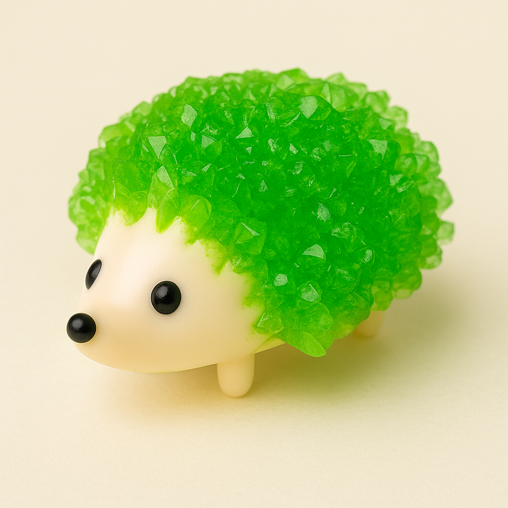 💎Hedgie Crystal Growing Kit – Colorful Hedgehog with Sparkly Crystals in 24H