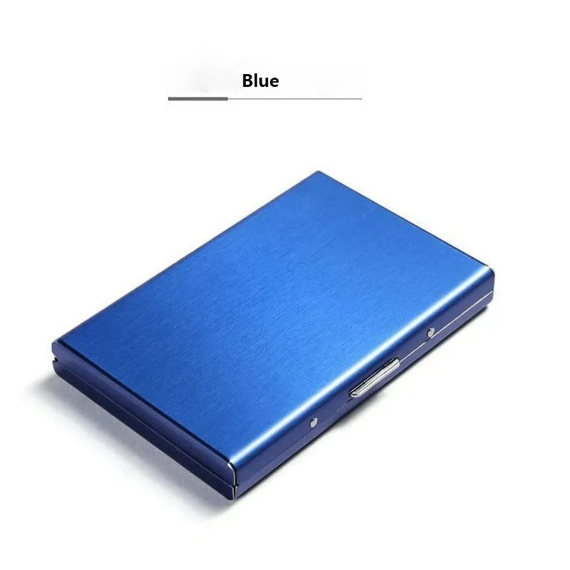 Portable Anti-skimming & Anti-demagnetization Metal Card Holder