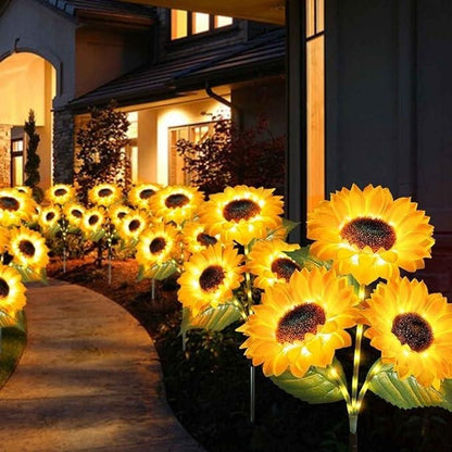 🌞Valentine's Day - Solar LED Sunflower Garden Lights - 29.6inch/75cm