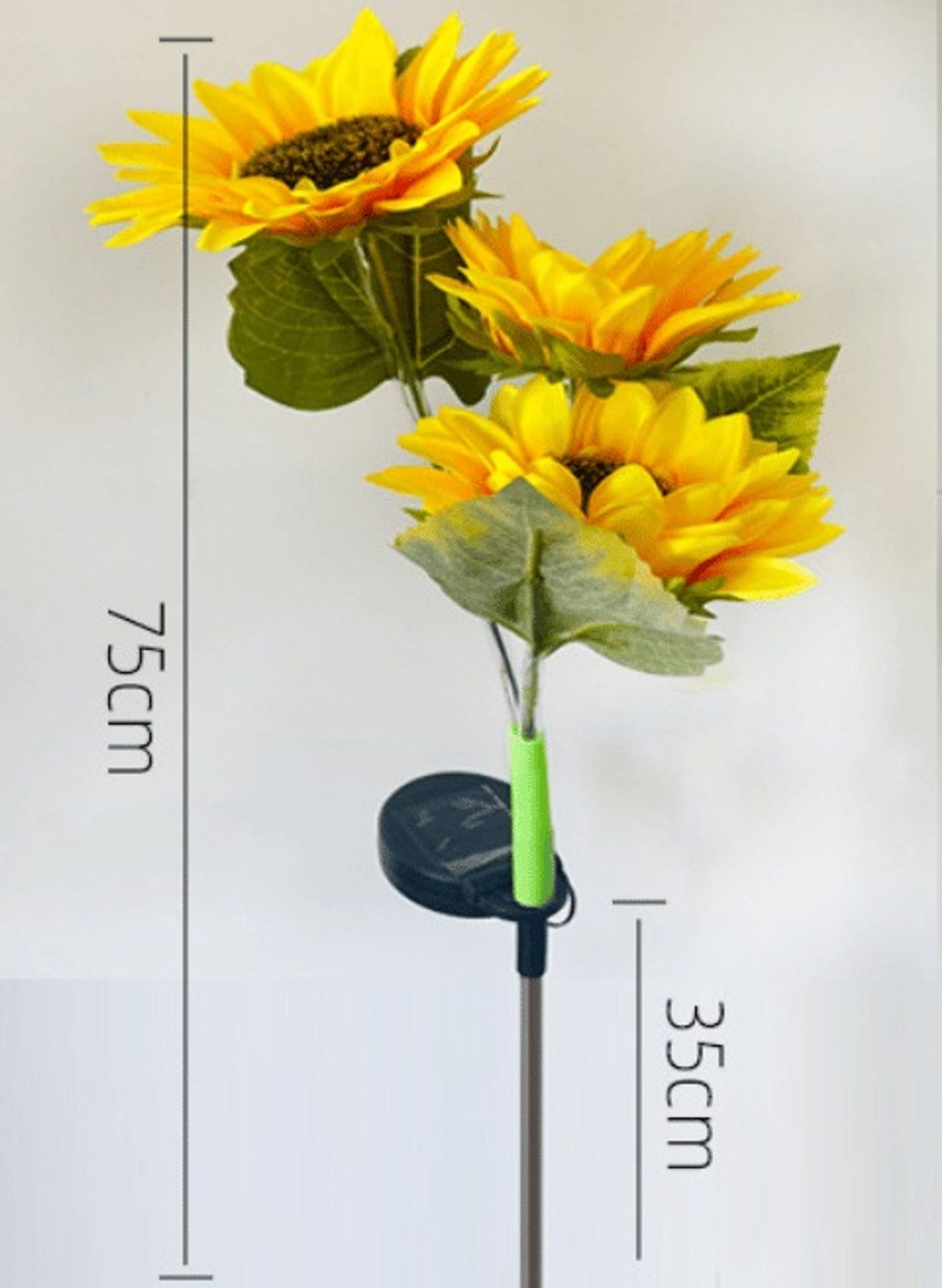 🌞Valentine's Day - Solar LED Sunflower Garden Lights - 29.6inch/75cm