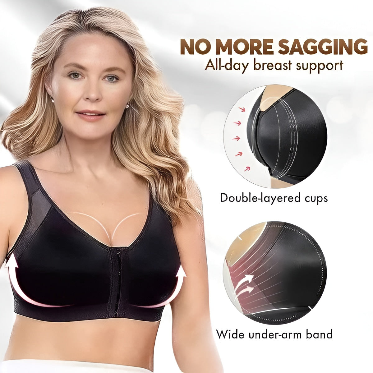 [Flash Sale 70% OFF🔥] Adjustable Chest Brace Support Multifunctional Embraced Bra