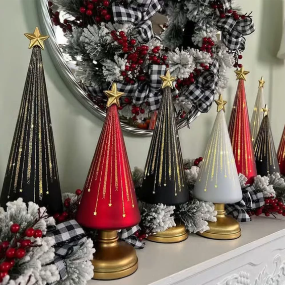 🎄Hot Sale 49% OFF🎄Starlight Crafts | Limited Edition Resin LED Gradient Galaxy Christmas Tree